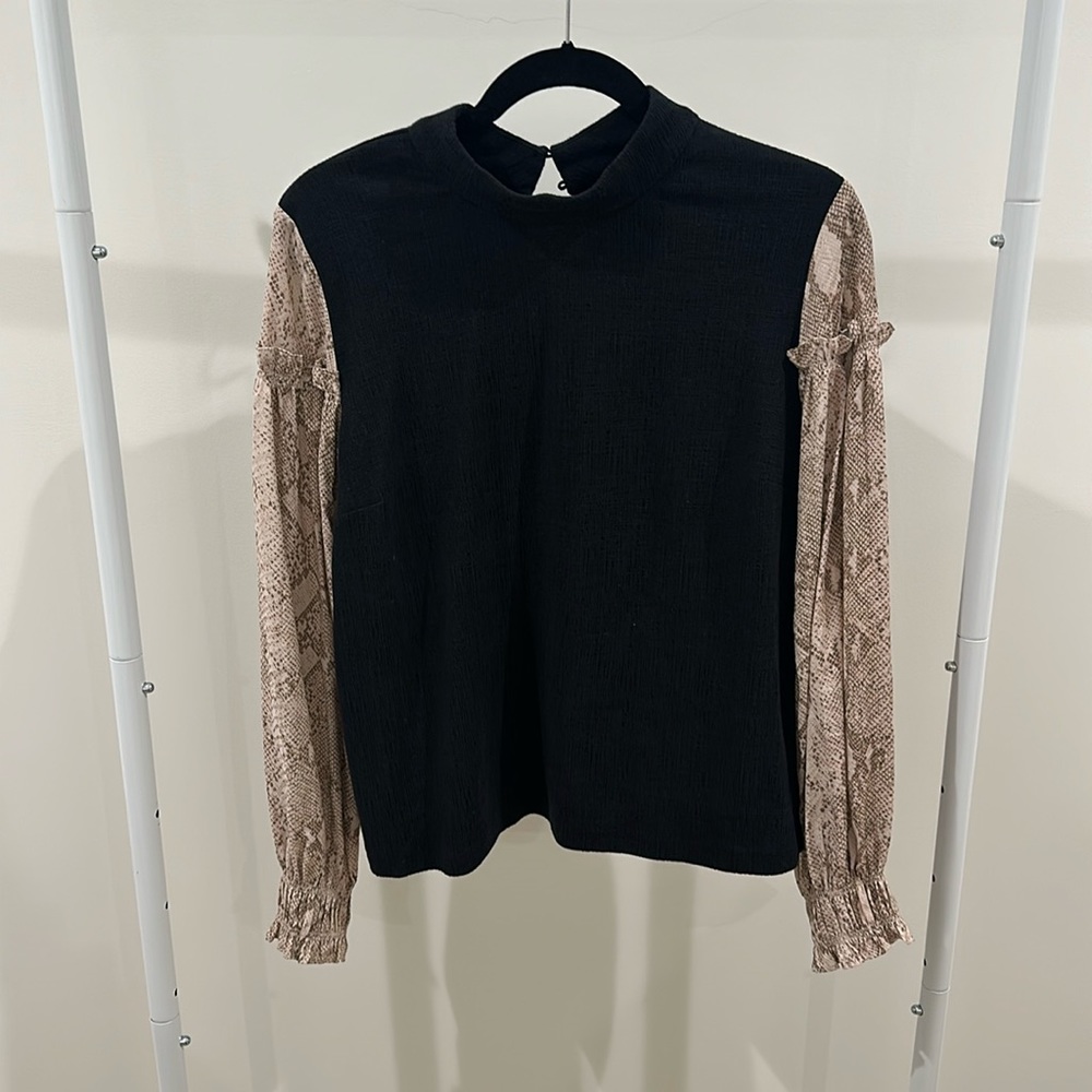 anthropologie long sleeve shirt